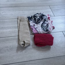 Schal Set Mädchen 98/104 Und Stulpen Ein Paar