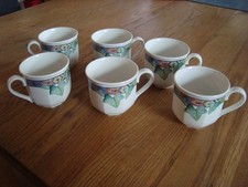 6 Kaffeetassen Ø 7,5 cm