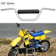 7/8" 22mm Motocross Lenker mit Lenkerpolster Für Suzuki RM80 RM85 RM100 RM125