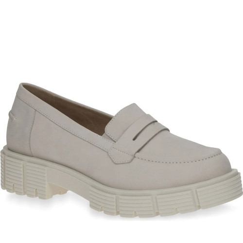 Caprice damen beige leder - damen,