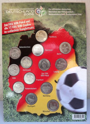 Medaillen komplettset fifa - 12,
