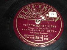 (S7221) Barnabas von Geczy - Verschmähte Liebe - Luxemburg Walzer