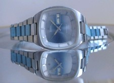 ZODIAC ASTROQUARTZ Caliber 94 (ESA 9181) Vintage - Extrem Rare Bracelet , Top! 