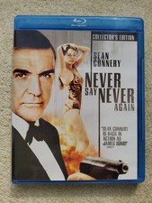James Bond 007, Never say Never / Sag niemals nie, BluRay, NUR Englisch,Region A