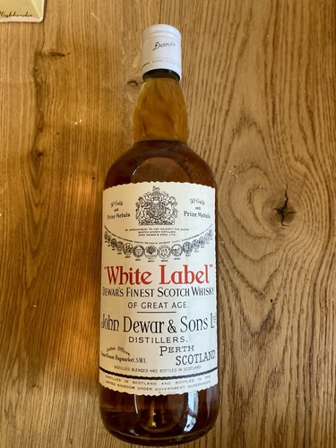 Dewar white label - dewar‘s,