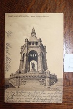 Postkarte Ansichtskarte Nordrhein- Westfalen Porta Westfalia 