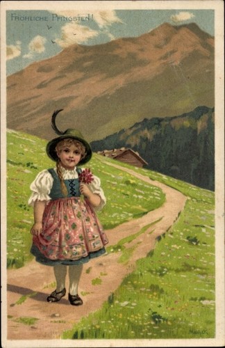 Künstler mailick - ak,