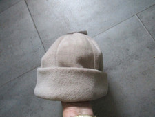 Fleecemütze beige Beanie