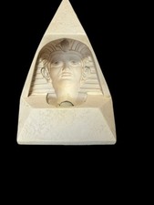 ägyptische Vintage-Stimmungsstein-Tischlampe, die in den 1980er Jahren