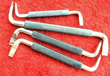 WIHA  207  DBGM   Winkelschraubendreher Set: 1,2x9: 1x7- 2 ST.; 0,8x55  Vintage