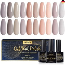 UV Nagellack Set, 10 Farben