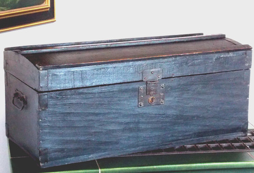 Antik holz truhe kiste - truhe, kasten