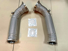 Downpipe Audi RS6 RS7 C8 4K 4.0 V8 Sportauspuff OPF GPF Ersatzrohre Hitzeschutz
