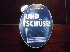 Metzeler ME Z1 UND TSCHÜSS Tire Aufkleber Sticker Decal Logo Schriftzug Racing 