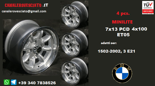 Minilite zoll felgen - minilite,