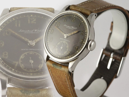 Vintage iwc hermet stahl - vintage,