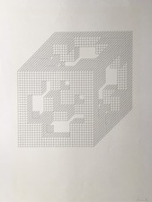 Erwin Heerich Serigraphie signiert