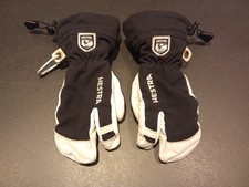 Hestra Army Leather Heli Ski Handschuhe, Unisex Kinder, Grösse 4