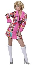 70er Jahre Retro Hippie Kleid