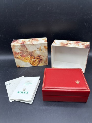 Rolex uhrenbox rot mit - uhrenbox,