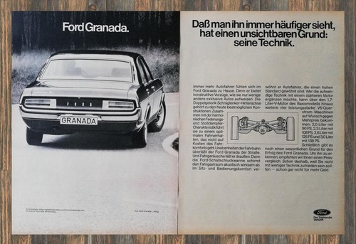 Ford granada reklame - '72,