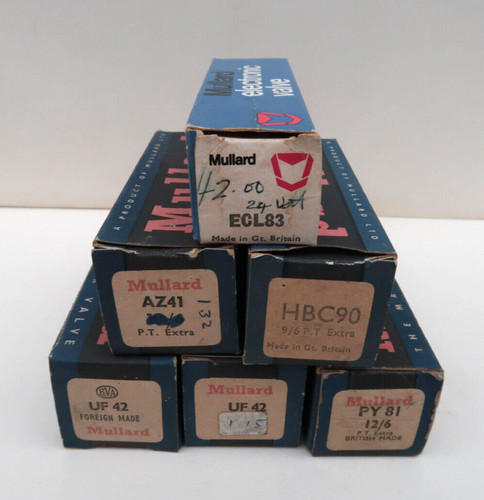 Mullard röhren radio - röhren, ventil