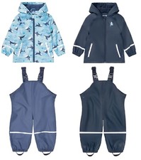 Jungen Matsch u. Buddeljacke Matschhose Buddelhose Hose Jacke Regenjacke Regen