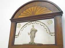 Biedermeier Spiegel bemalt mit