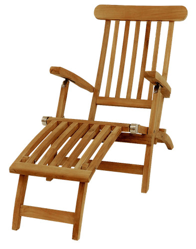 Teak deckchair verstellbar - teak,