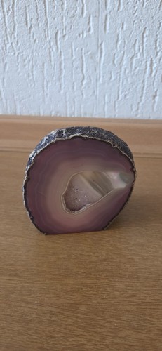 Rosa achat geode - rosa, mit