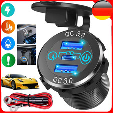 12V QC 3.0 Dual USB Auto