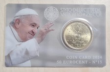 Vatikan - Coincards mit 50