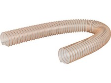 Pelletschlauch zwischen