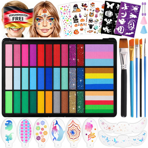 Gesichtsschminke set für - gesichtsschminke,