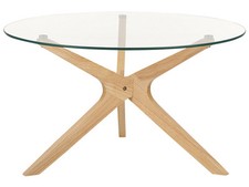 Couchtisch Glas trasparent mit