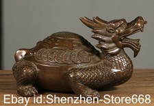 7,4" Alte China Rote Kupfer