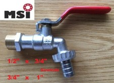 Auslaufhahn Absperrhahn 1.2