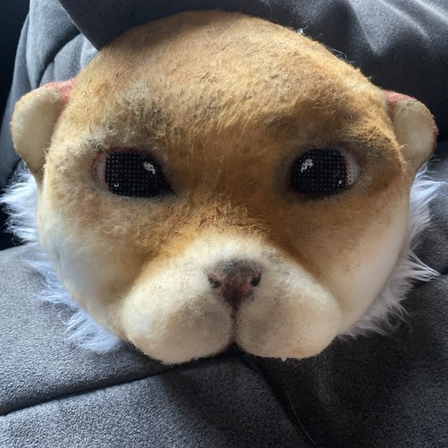 Otter maske handgefertigt - maske,
