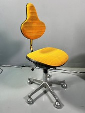   Vintage Drabert Stuhl Relax-o-flex Bürostuhl Loft Design orange 70er  