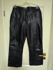 Lederhose von Ricano, schwarz, Gr.46, Lammnappa, ordentlicher Zustand