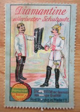 Alte Reklamemarken Garde du