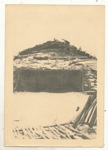 Foto getarnter bunker als - -,