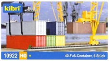 Kibri 10922 H0 - 40- Fuß- Container NEU & OvP
