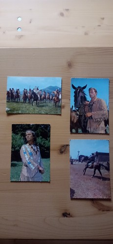 Winnetou postkarten aus teil - winnetou, 2