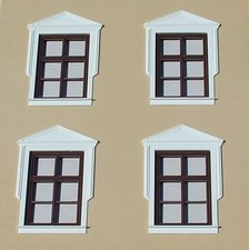 4 Stück Fenster mit