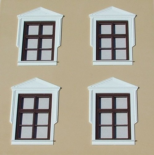 Stück fenster mit - 4,