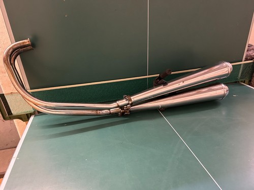 Auspuff links original honda - auspuff,