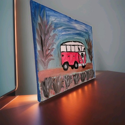 Acrylbild auf leinwand - acrylbild,