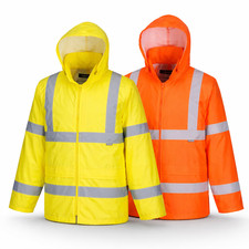 Warnschutz Regenjacke