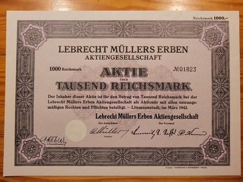 Lebrecht müllers erben - müllers,